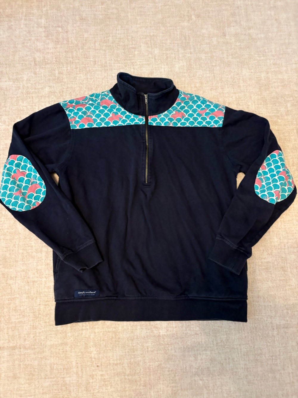Simply Southern Navy Pullover Sweatshirt